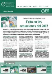 Boletín informativo del Programa Sectorial de PRL nº 10, diciembre 2007